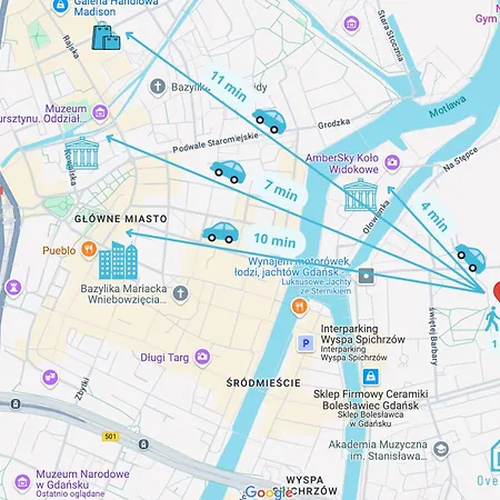 Seredino Apartment- Modern Comfort In A Quiet Location, 5 Minutes To Old Town & Seaside Appartement Gdańsk