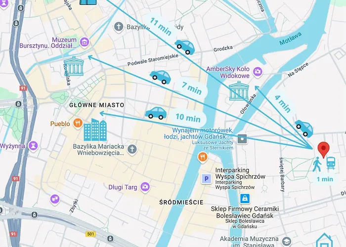 Seredino Apartment- Modern Comfort In A Quiet Location, 5 Minutes To Old Town & Seaside Apartament Gdańsk